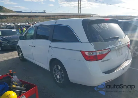 2013 Honda Odyssey Ex-L z USA, uszkodzony, nr VIN 5FNRL5H61DB035447